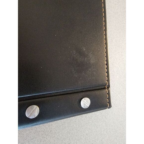 Harley-Davidson Riding Academy Road Book Journal Black Leather ID Holder - Picture 4 of 7